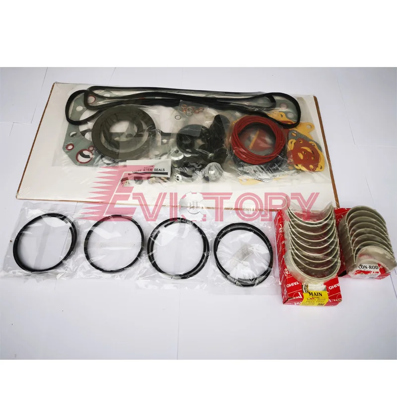 

FD35 FD35T FD35-T rebuild overhaul kit piston ring + gasket +bearing
