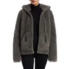 Winter autumn new design full heated zip hoodie jacket