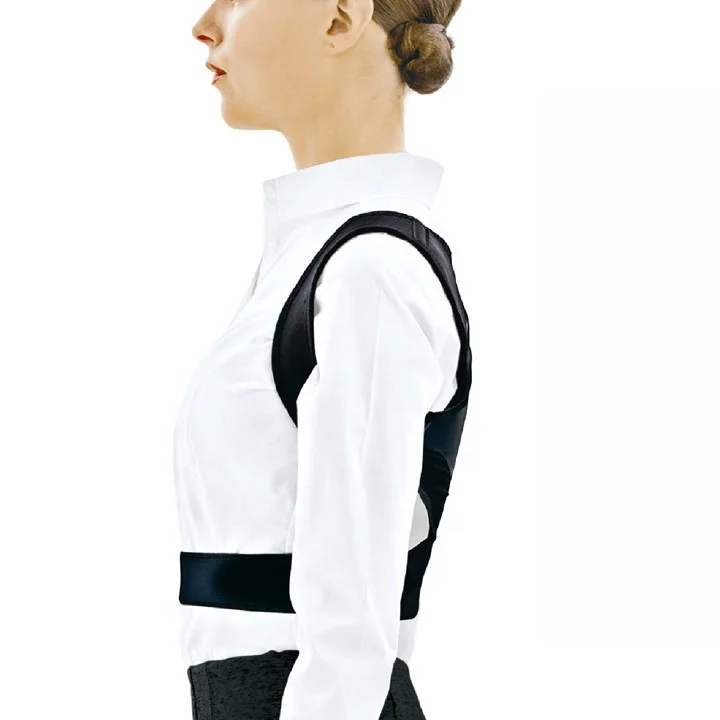 

Good Quality Durable Posture Corrective Back Belt Brace for outdoor sports, Black back support belt