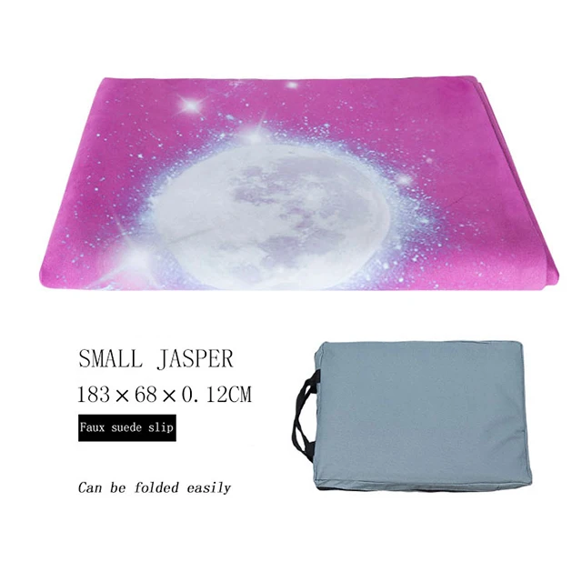 

Yoga mat foldable fabric eco friendly custom, Customized