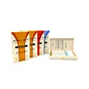 wholesale colorful luxury paper packaging custom clamshell box with print your logo