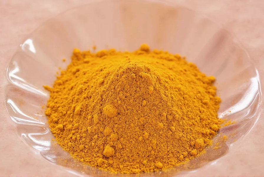 Curry powder being used in a recipe