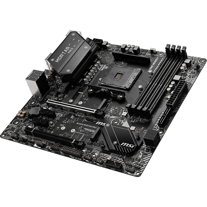 

(MSI) b450m mortar Max computer motherboard supports 3700x / 3600x / 3600 / 2600 CPU (AMD b450 / socket AM4)