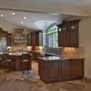 white lacquer modern kitchen cabinet handle installed