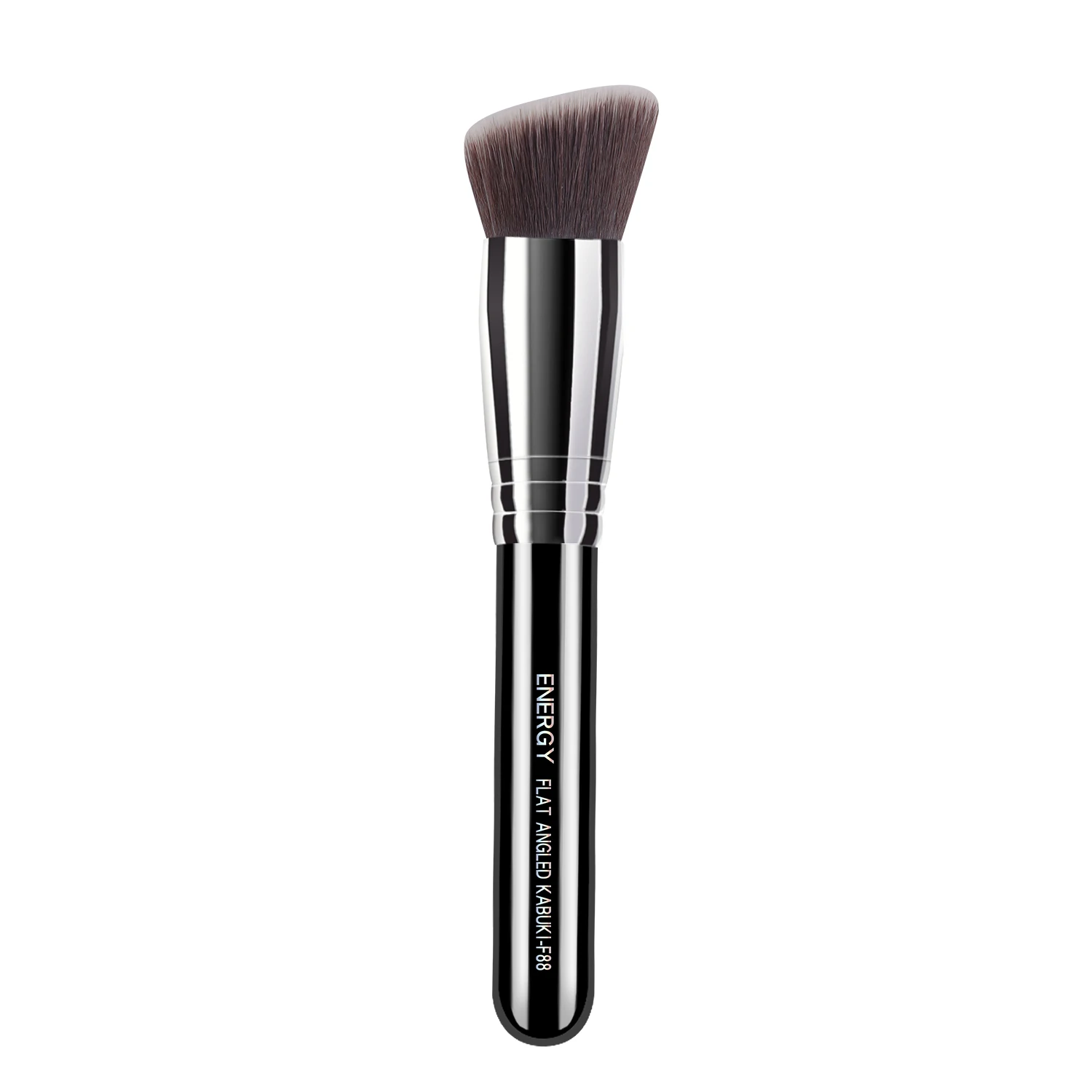 

F88 Wholesale Private Label Factory Premium Quality Handmade Flat Angled Kabuki Brush Foundation Brush for Liquid