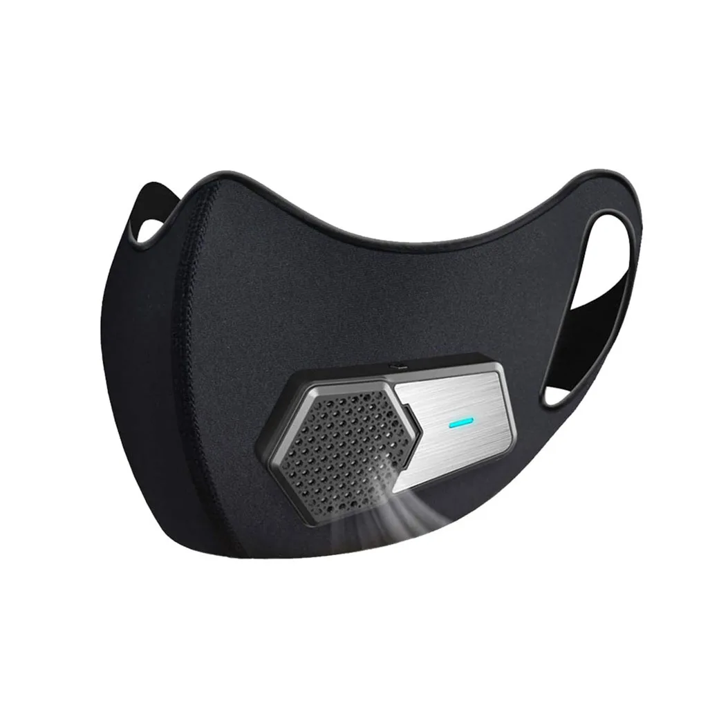 

Rechargeable Intelligent Personal Sport Electric Reusable Air Purifier Face Mask Protective Pollution Smart Mask with Fan