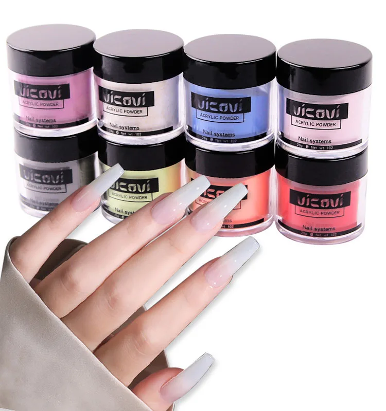 

Whoesale 112 Colors 1oz Air Dry 3 in 1 Acrylic Nail Dip Powder for Nail Art, 112 color available