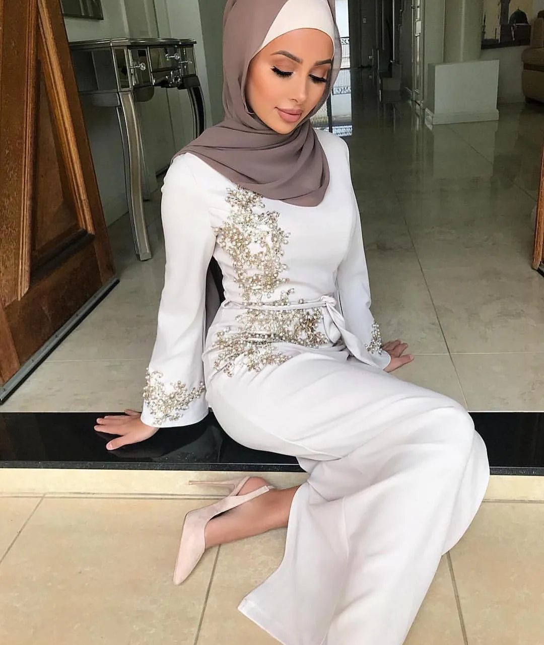 

New Design Fashion Muslim Women Long Dress Turkey Arabic Traditional Clothing Embroidered Abaya islamic muslim dress 2021