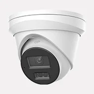 5MP POE IP Camera Outdoor Turret Smart IR&Color Dual-Light Human/Vehicle Detection Built in mic All-metal H.265+ WDR CCTV camera