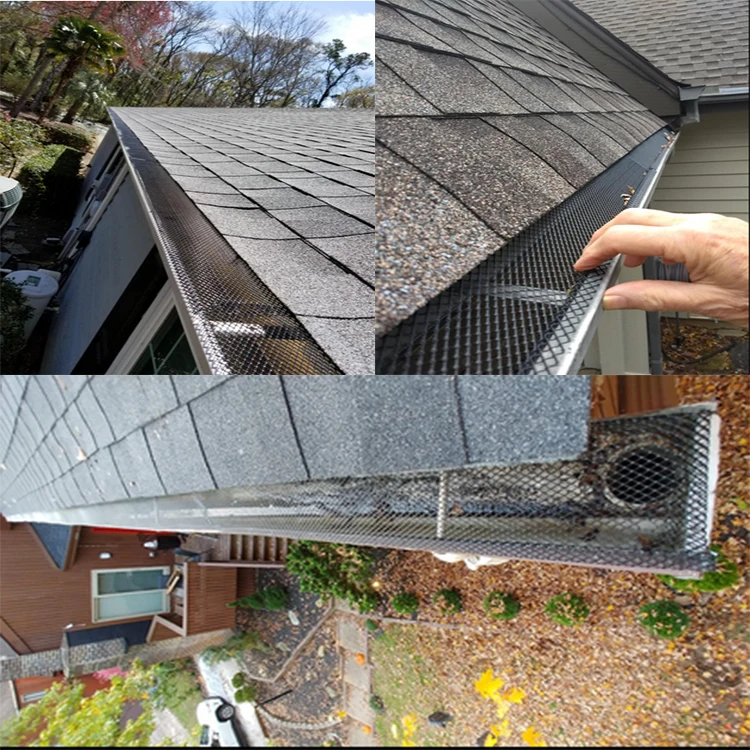 Lockin Expanded Metal Mesh Gutter Guard,Black ( Pack Of 25) Buy