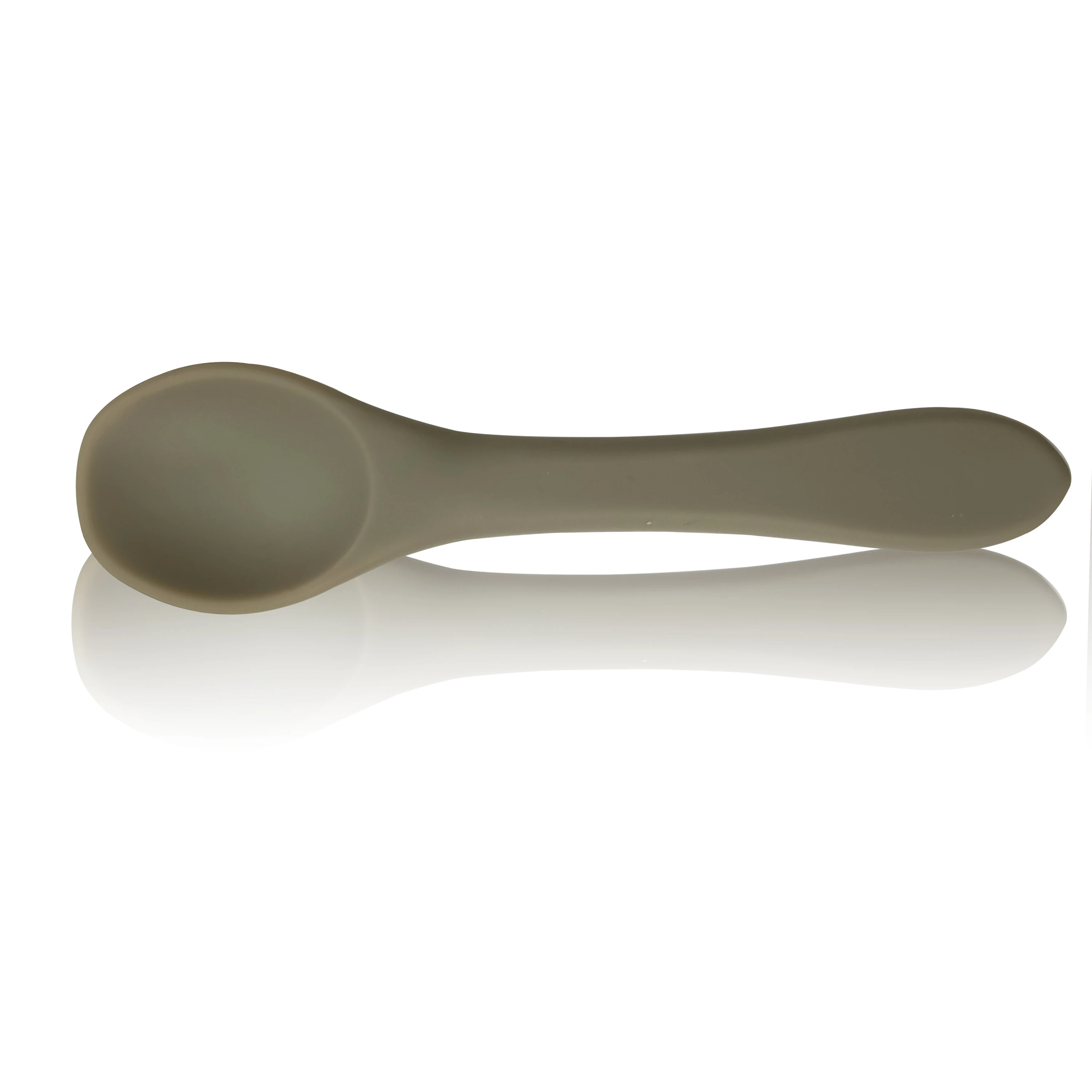 

Best Selling Quality Reusable Silicone Training Set Baby Eating Food Feeding Spoon, 9 regular color