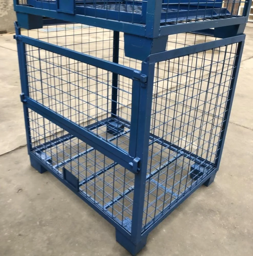 
hot sale strong stacking steel box recyclable with long life 