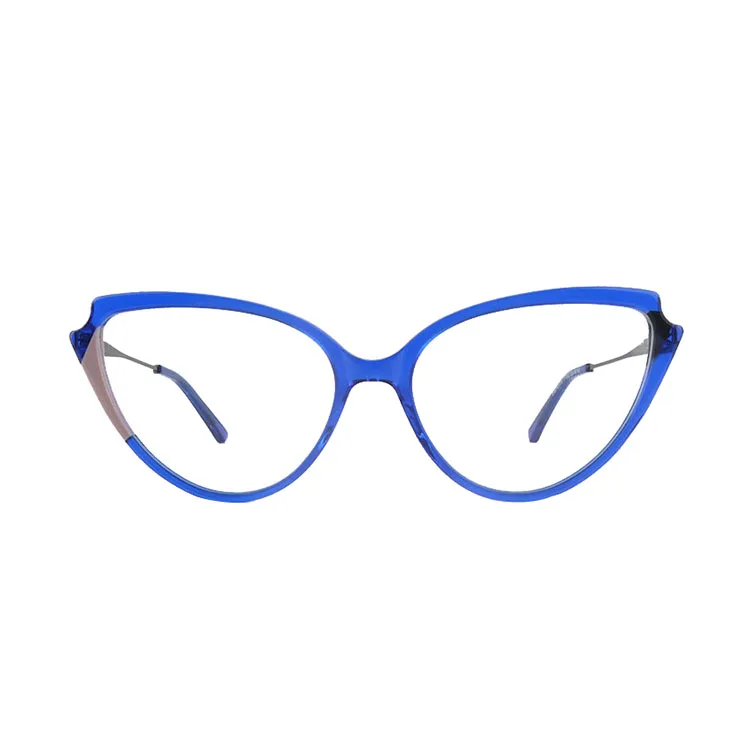 

Fashion New Model Anti Blue Light Vintage Cat Eye Reading Glasses Optical Frame Eyewear