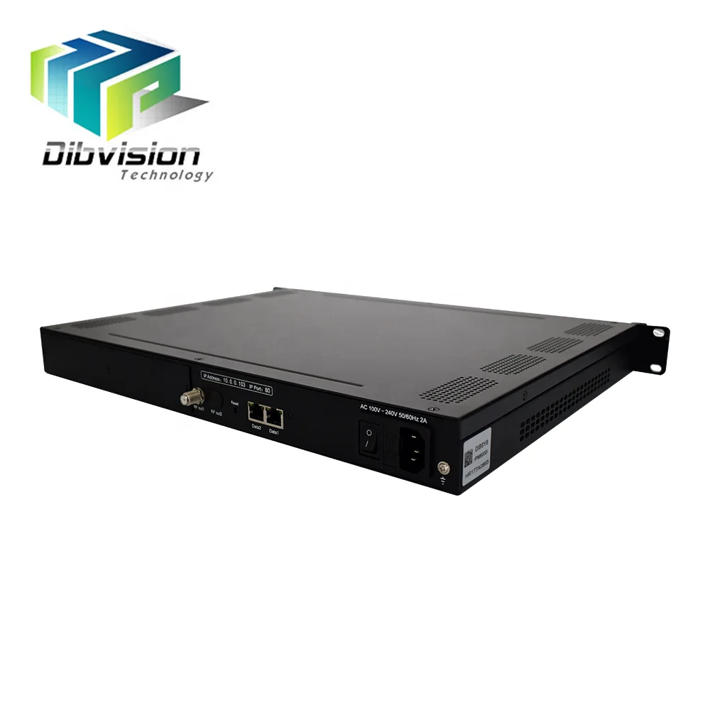 

dvb-c iptv modulator rf Distribute IP source to All TVs Over Existing TV Coax