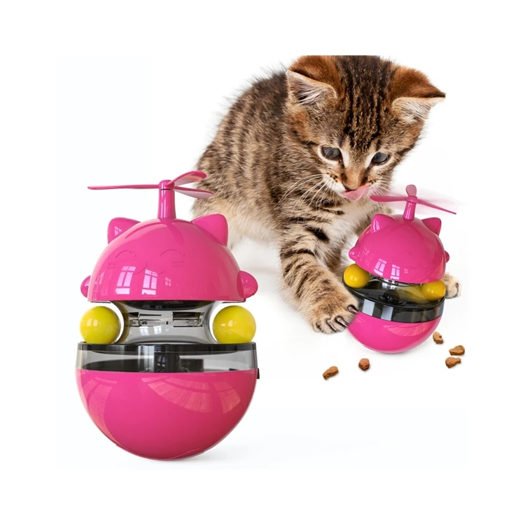 

Cheap Made In China High Quality Whirlwind Fortune Cat Food Leaking Toy