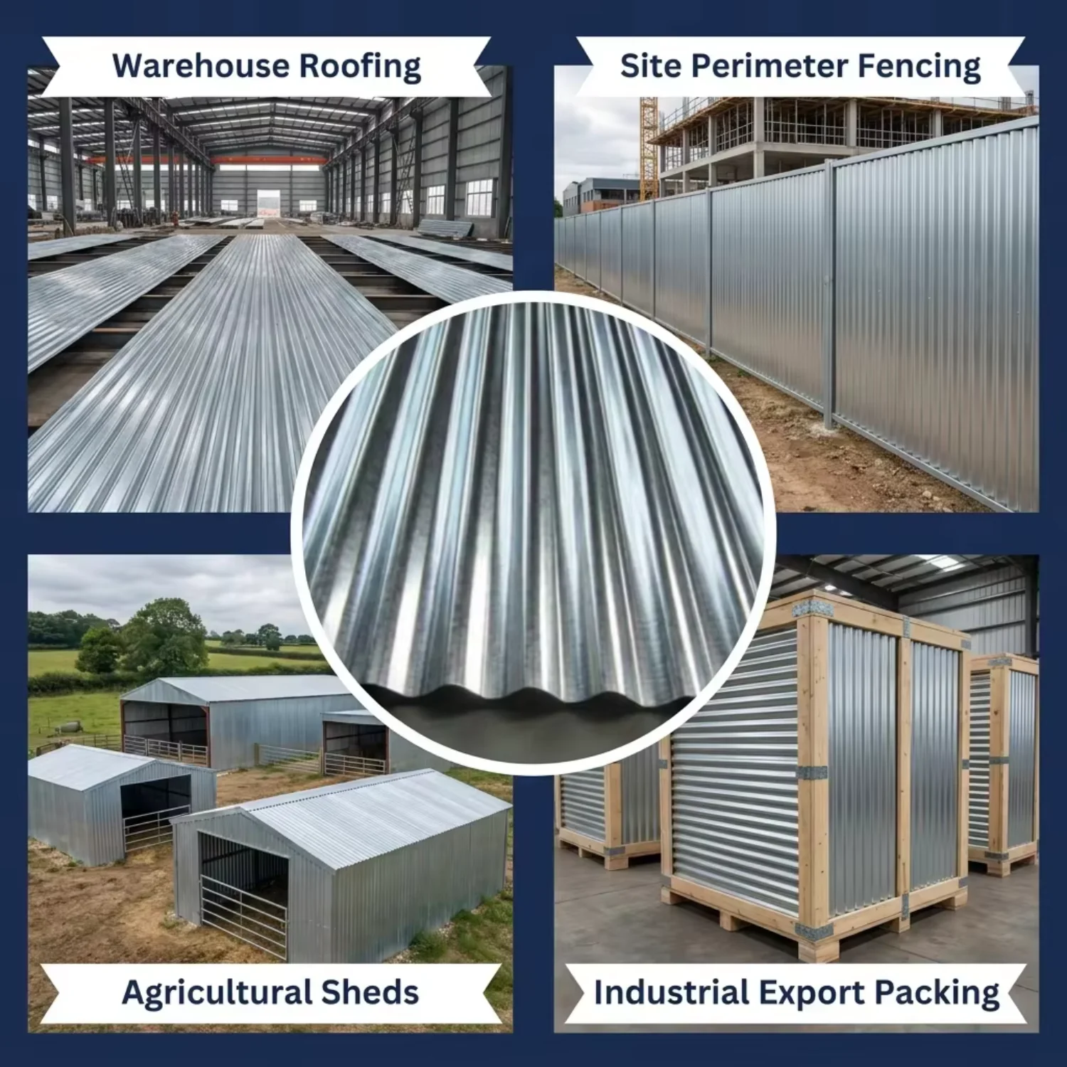 Prime Quality 0.6mm 0.7mm Zinc Coated Galvanized Corrugated Steel Sheet Rolls