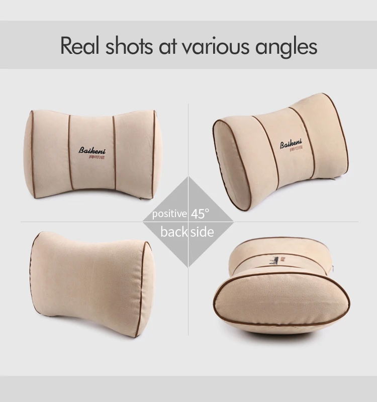 
Car Seat Waist Lumbar Support Pillow Office Chair Lower Back Support Cushion 