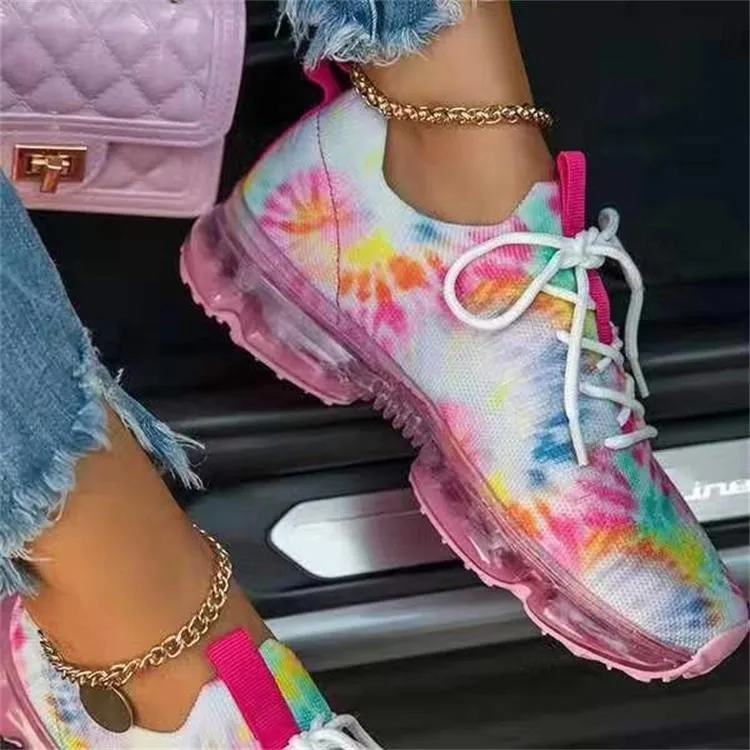 

Best Selling ladies shoes soft colorful walking style shoes women casual sports shoes, Colorful,orange,blue