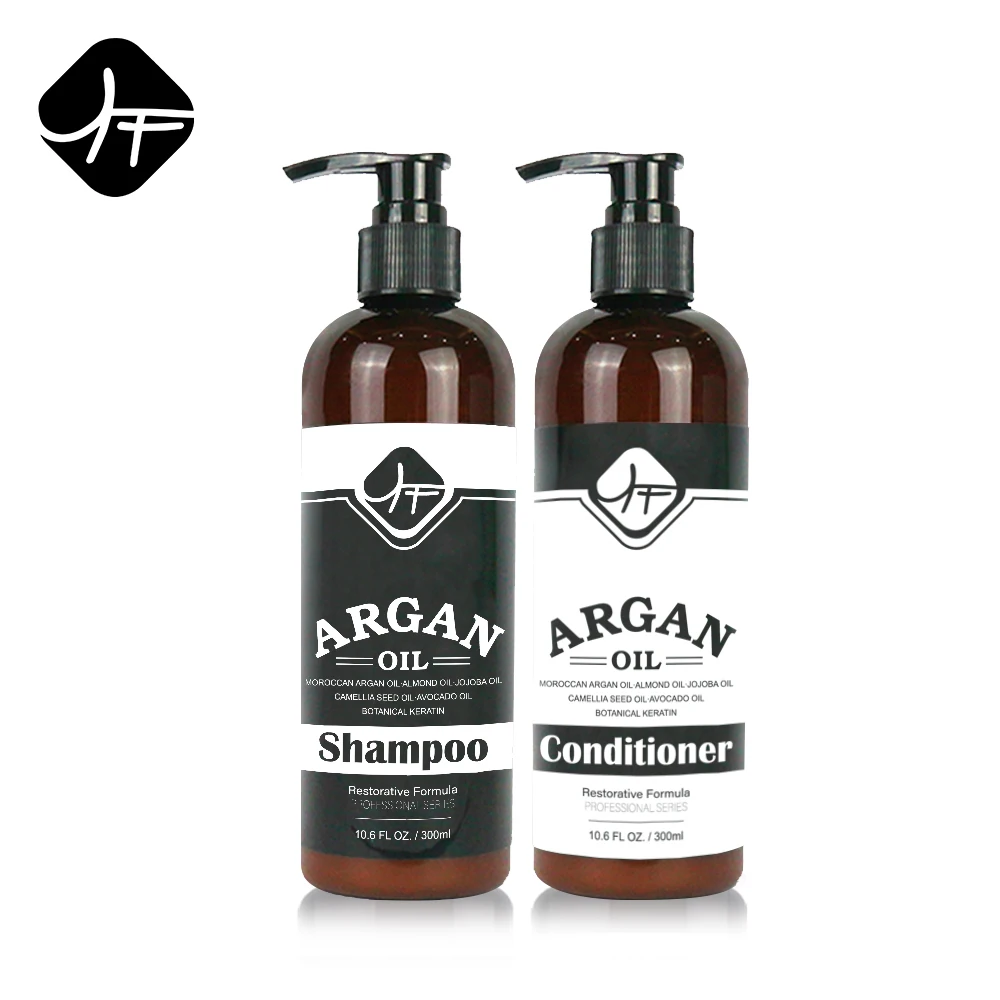 

Anti-Hair Loss Dandruff Private Label Wholesale Hair Treatment Argan Oil Organic Hair Shampoo and Conditioner Set