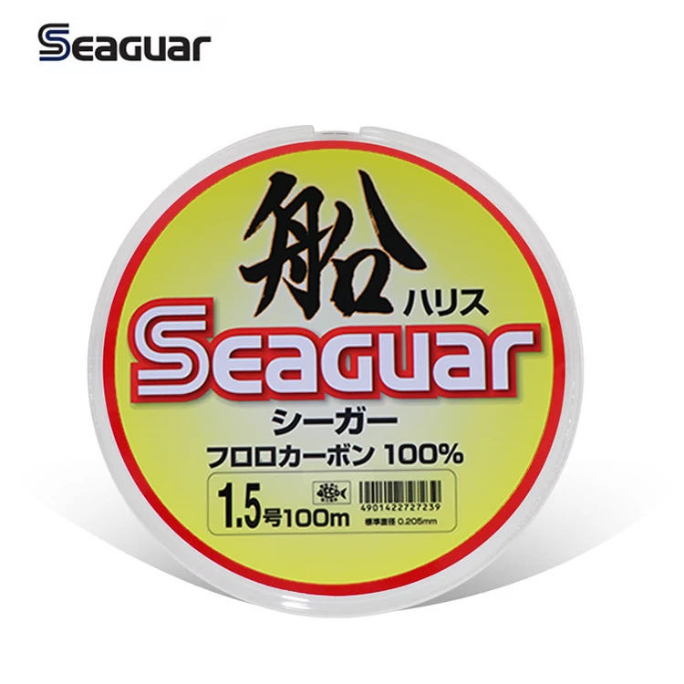 

japan Seaguar 100M fishing line super strong monofilament Transparent fluorocarbon fishing line