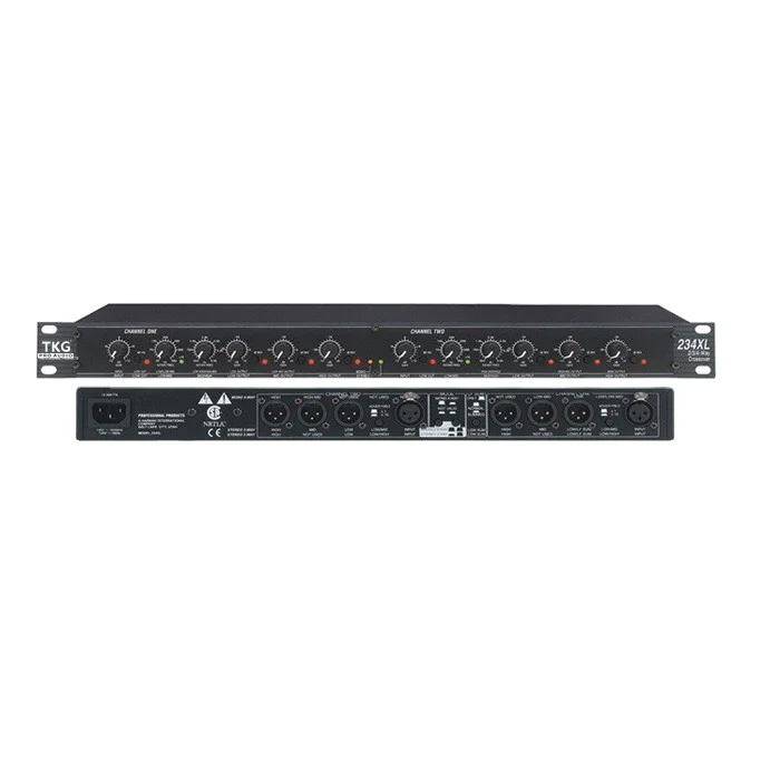 234XL Karaoke Dj Sound Audio Sound System for Stage Performance Professional Dsp Crossover pa Speaker Crossover