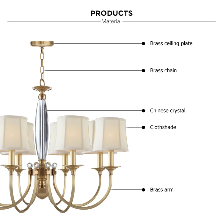 simple style crystal modern chandeliers