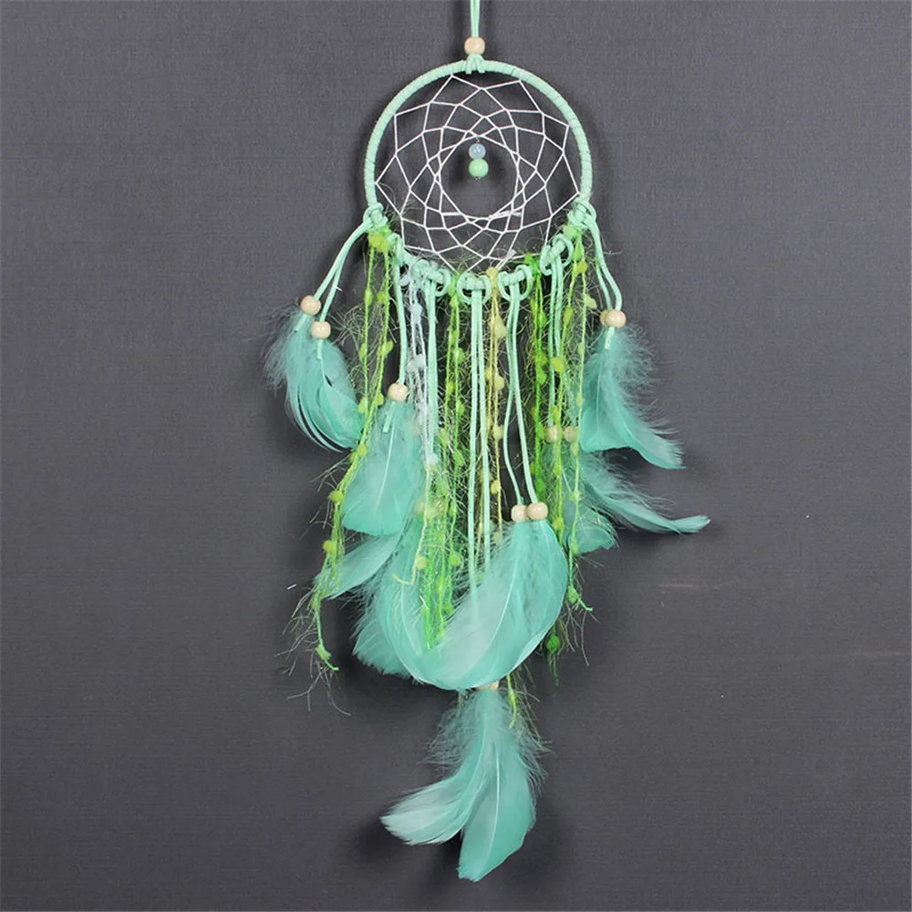 

Dreamcatcher Handmade Hanging Pendant Creativity Retro Style Bedroom New Year Wedding Decorations Gift Knitted