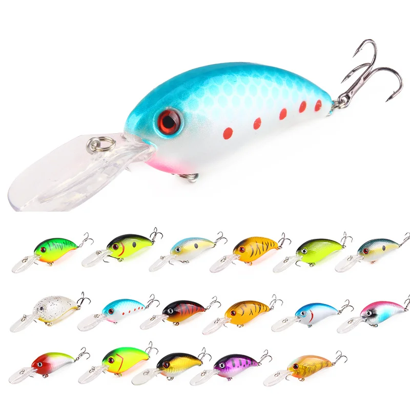 

2021 Mini Bionic Fishing Lure Fishing Lure Lipless Crankbait For 50pcs MOQ, 17 colors