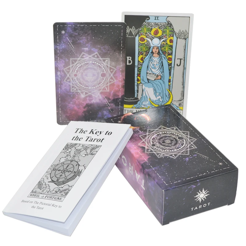 

Wholesale custom printed tarot playing card oracle card with paper tuck box