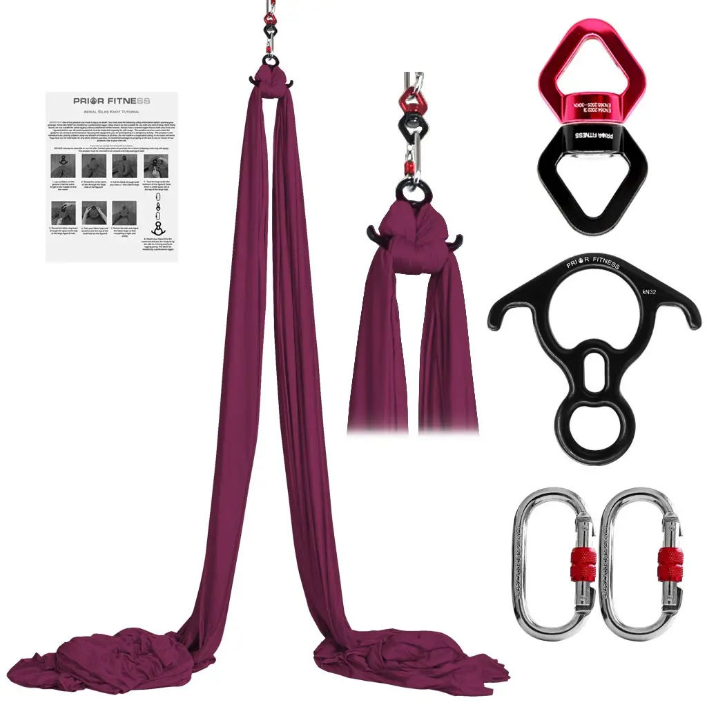 

4.4Yards/4M Fitness Silk Swing For Home Outdoor Yoga Set Aerial Hammock Acrobatic Dance for gymnast