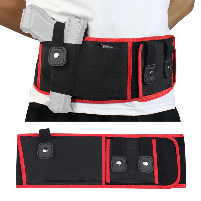 
2020 Custom Gun Holster Concealed Carry Belly Band Gun Holster Belt For man  (1600079015955)