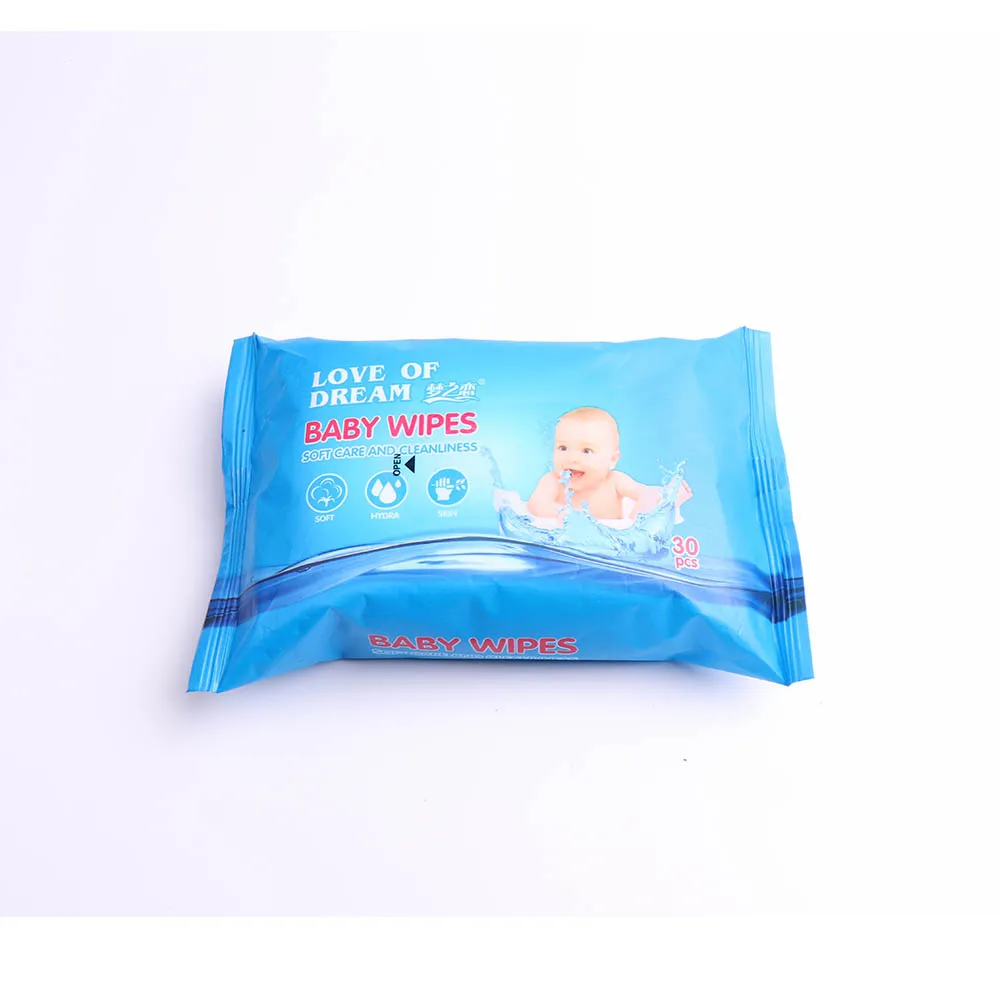 

Customised Cotton Reusable wet baby wipe packaging for baby wipes cleaning wipes