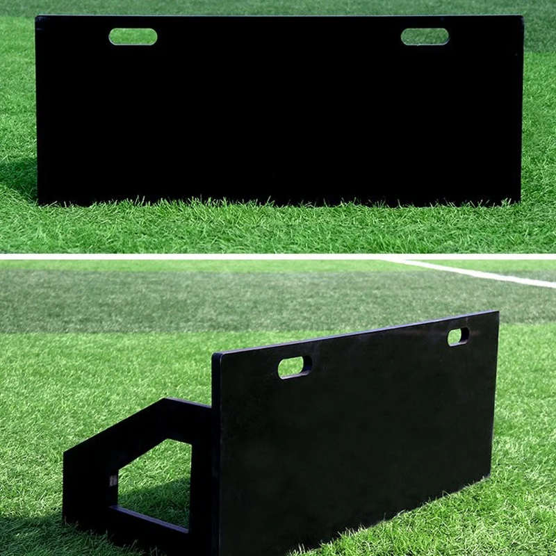 

football soccer training equipment wholesale HDPE rebounder board soccer rebounder wall football socce, Black or customized