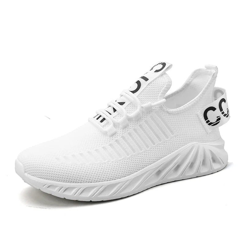 

Factory Wholesale Cheap Comfortable fashion flymesh sport mens black casual shoes for sale