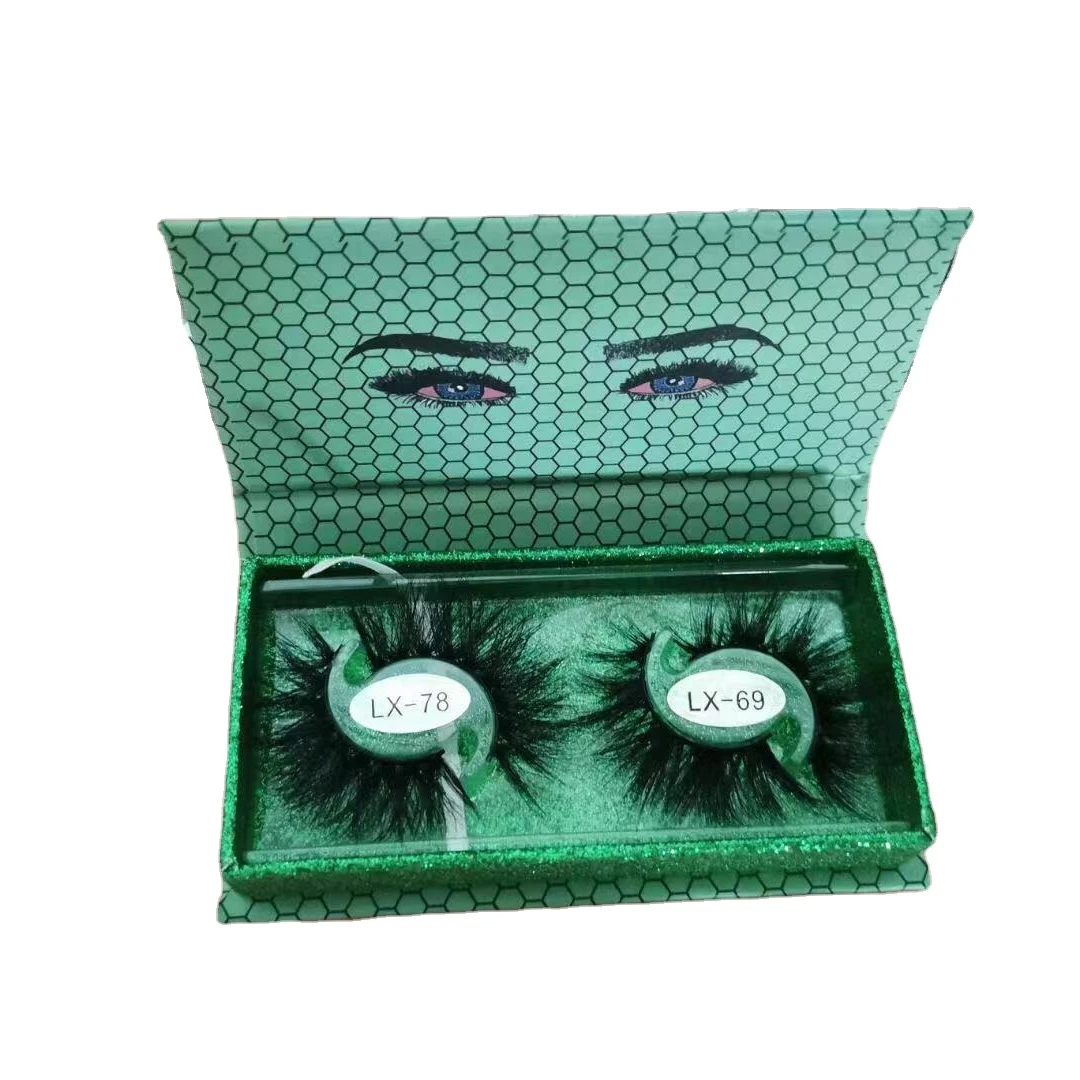 

rectangular lash packaging box 3D mink bulk 1 pair/2 pairs eyelashes set wholesale