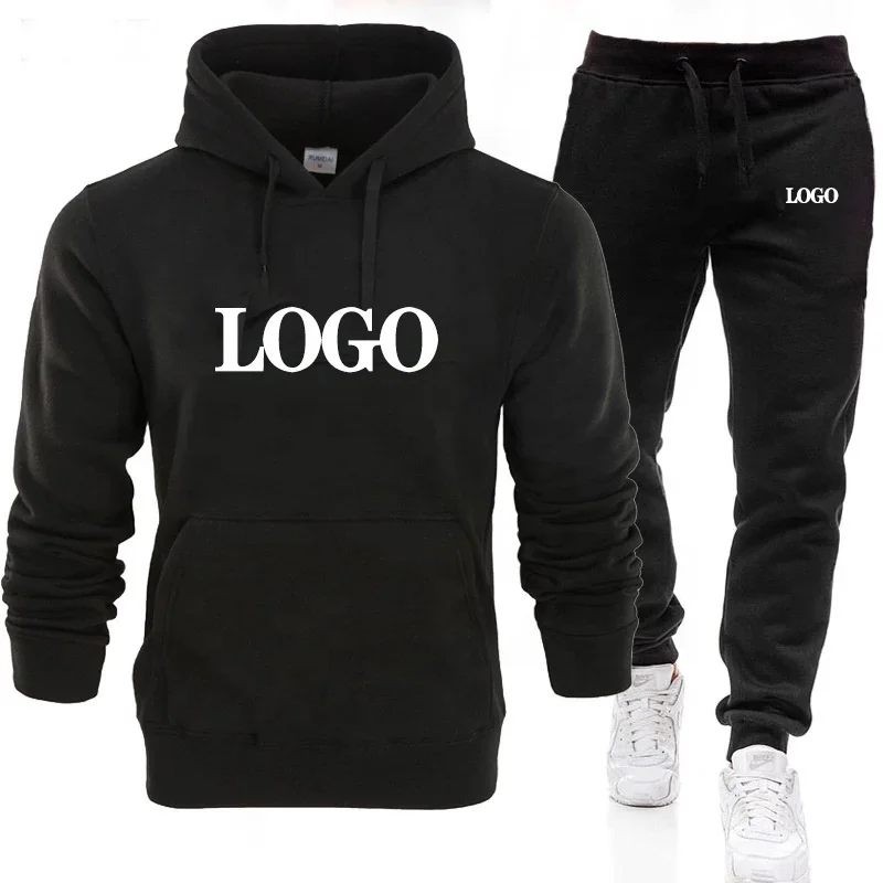 

Tr010-C Wholesale Custom Ladies And Men Hoodie Suit Long Sleeve 2 Piece Hoodie Suit Sportswear