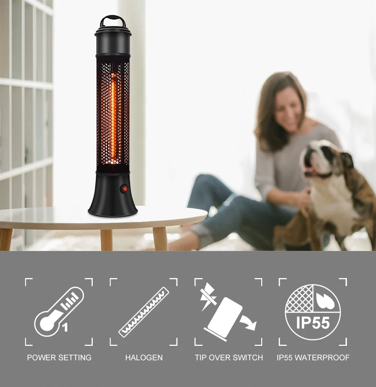 800w Infrared Electric Patio Table Heater For Outdoor Use Buy Patio