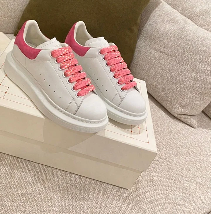 

2021 wholesale Top quality women's fashion AllexanderMCqueen shoes genuine leather AllexanderMCqueen brand sneakers