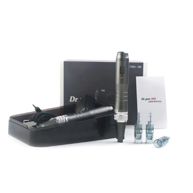 

Factory Goods In Stock Dr Pen M8 Directly Sale Pen Ultima Microneedle Dr Pen M8 Machine Mesotherapy Plug In Rechargeable, Black