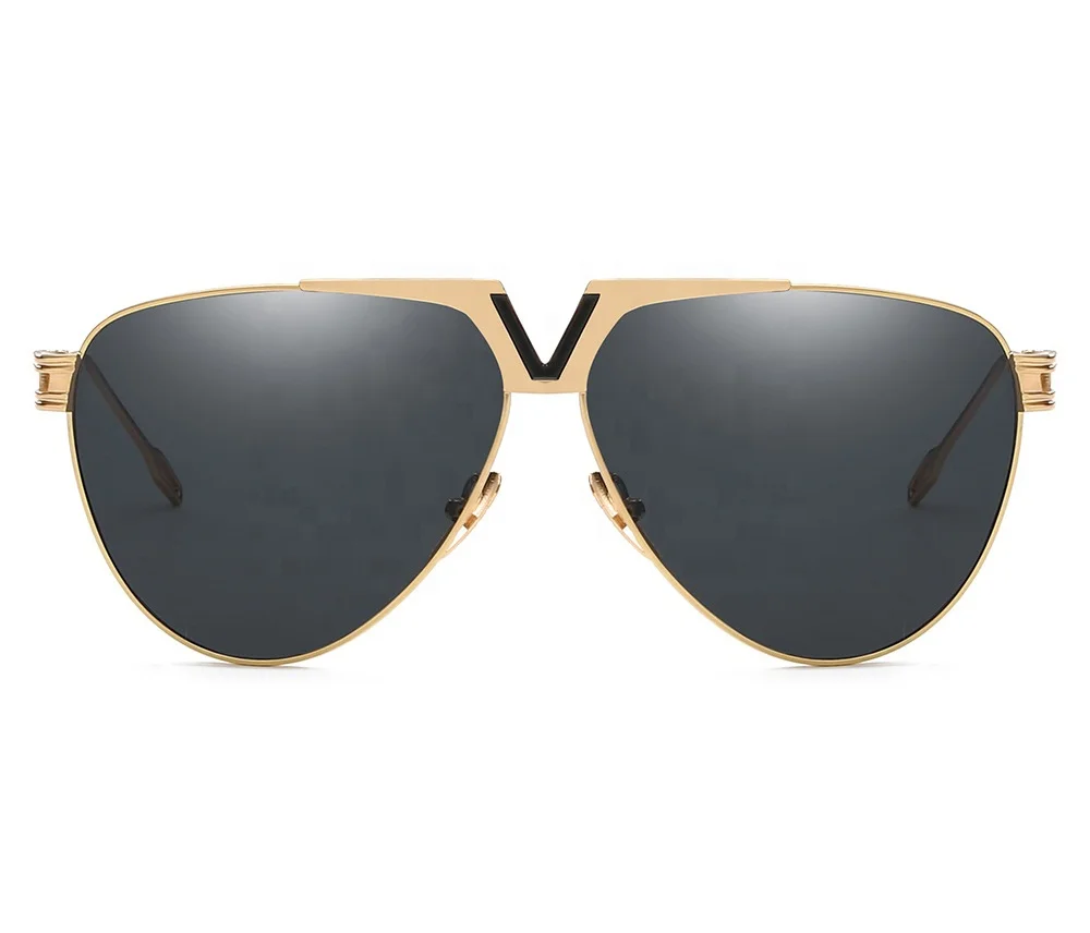 

2022 Custom Logo High Quality Hot Selling Sun Glasses Newest Designer Women Men Luxury Fashion Metal Sunglasses, Custom colors