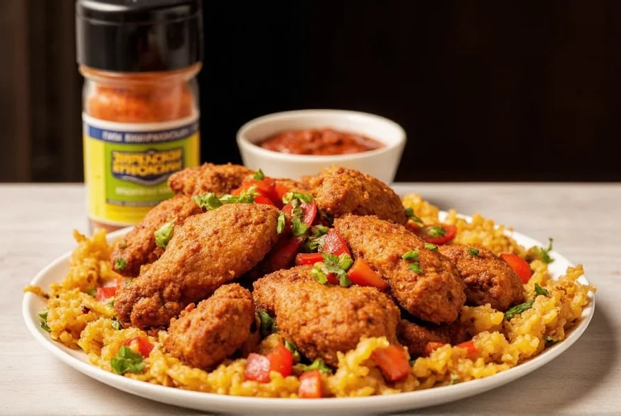 Bowl of homemade jerk spice mix