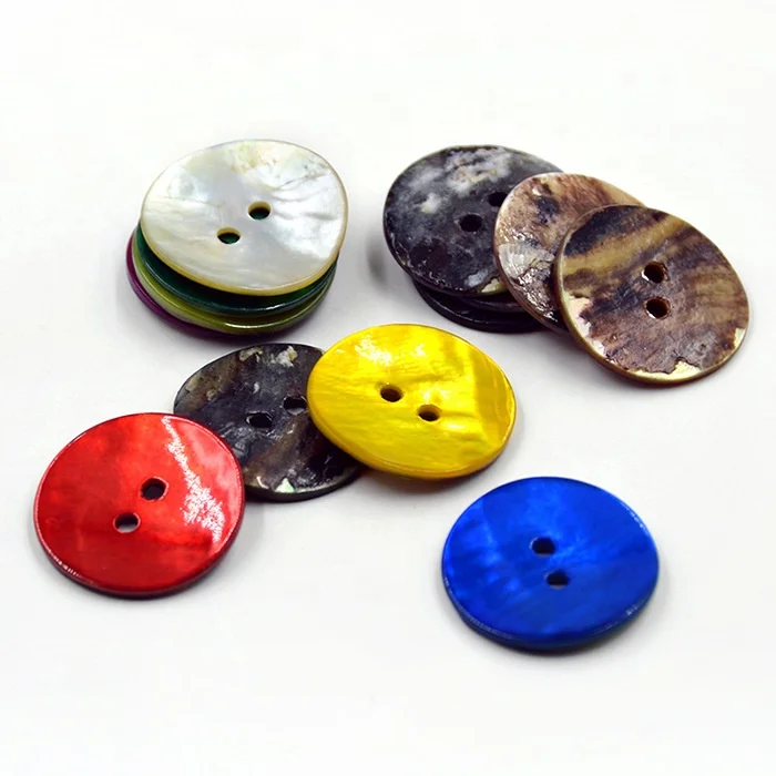 

colorful new fashion shell button, Customize