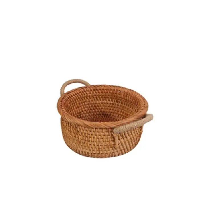 

Custom Hand Rattan Storage Woven Eco Wicker Basket