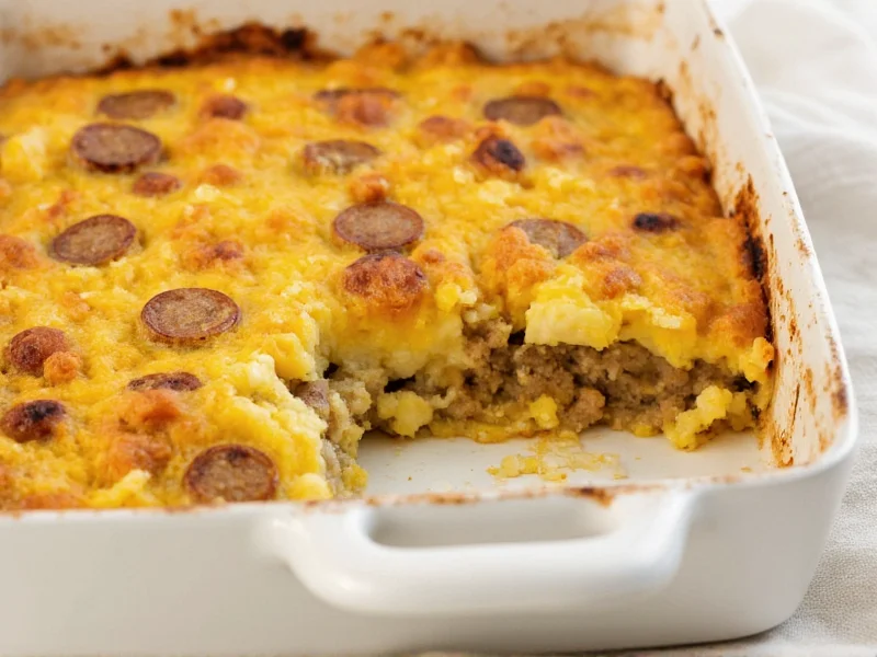 Perfect Egg Sausage Casserole Recipe: Easy Breakfast Bake
