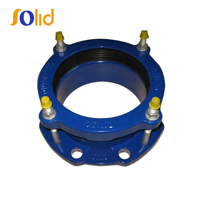 DCI GGG 50 Ductile Iron Mechanical Joint DI flange adaptor for pvc pipe