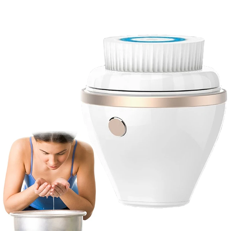 

soft deep wash exfoliating charger professional mini usb chargable electronic silicon facial cleaning brush