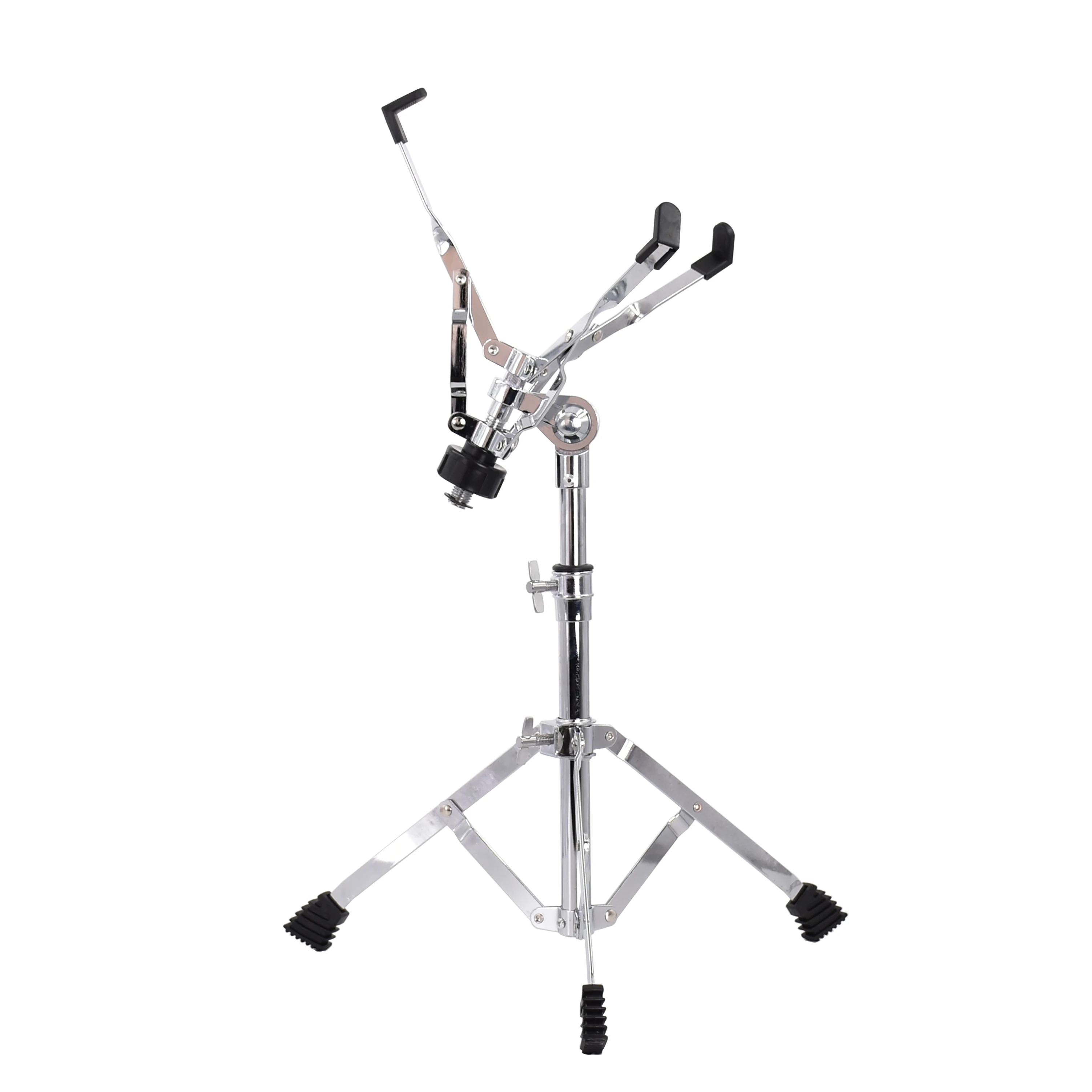 

Snare Stand Drum Stand Musical Instrument Chrome Snare Drum Stand 10-14 Inch practice pad set, Chrome polished