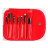 7 pcs mini cosmetic brush personalized makeup brush Multi color 7 kits makeup brushes set with private label