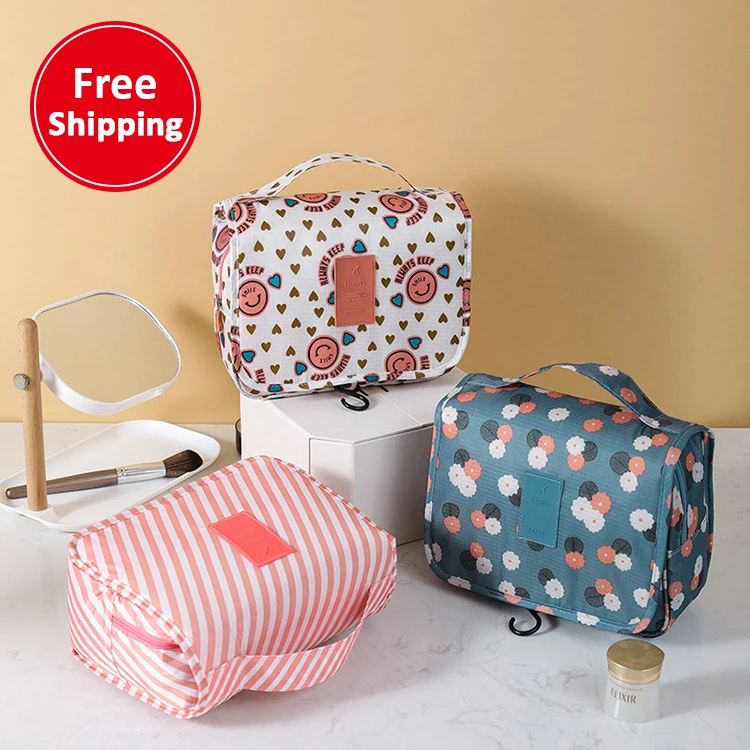 

Hook toilet bag travel portable storage cosmetic bag handbag