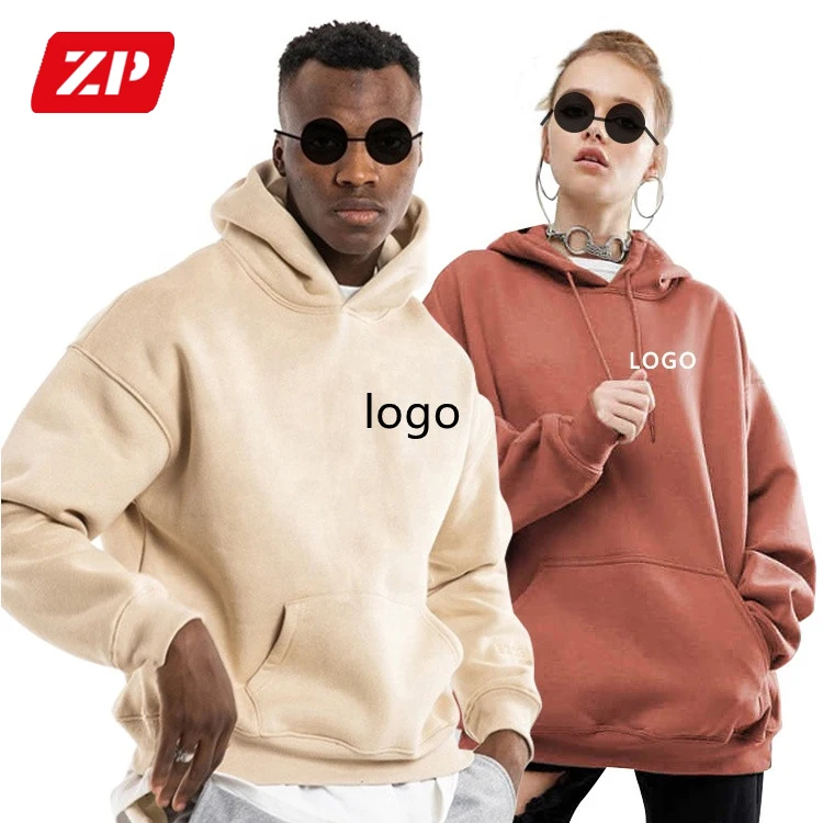 

Custom plain long sleeve pullover sweatshirt Winter Plus Size streetwear blank embroidery cotton unisex hoodie
